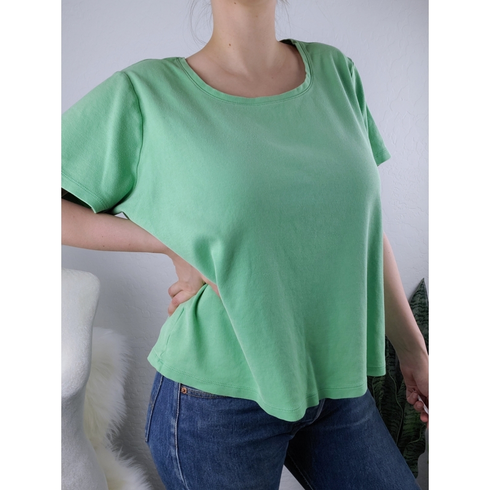 Vintage Pastel Green Short Sleeve Tshirt